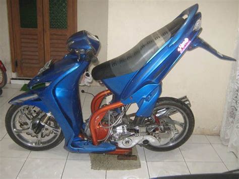 10 Gaya Modifikasi Motor Yamaha Mio Matic Simple Mewah 2019 | Motor