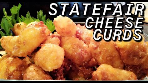 Deep Fried Cheese Curds State Fair Cheese Curds Recipe How To Make