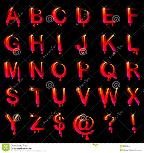 Alphabet Stock Vector Illustration Of Cute Highlight 27683154