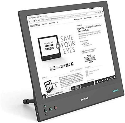 Dasung 133″ E Ink Monitor Paperlike Hd Ft Front Light And Touch E