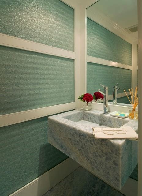 Hamptons House Beach Style Powder Room New York By Dhd