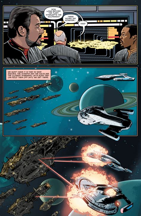 Read Online Star Trek The Next Generation Hive Comic Issue 2