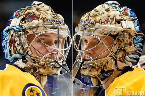 We meet with different masks in our life. I Love Goalies!: Pekka Rinne 2012-13 Mask