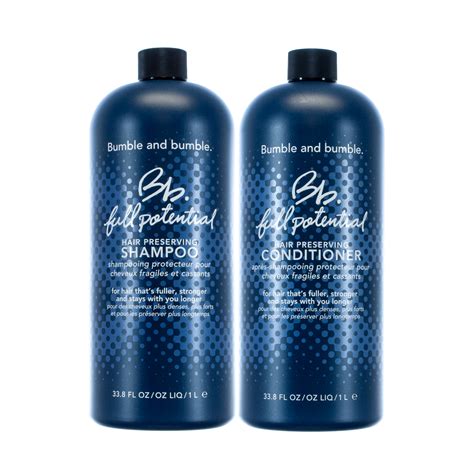 Bumble And Bumble Full Potential Shampoo And Conditioner 338oz1l Duo