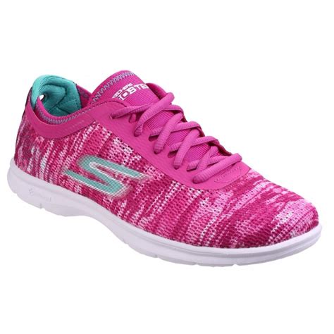 Skechers Womens Pink Go Step Walking Shoes Sk14200
