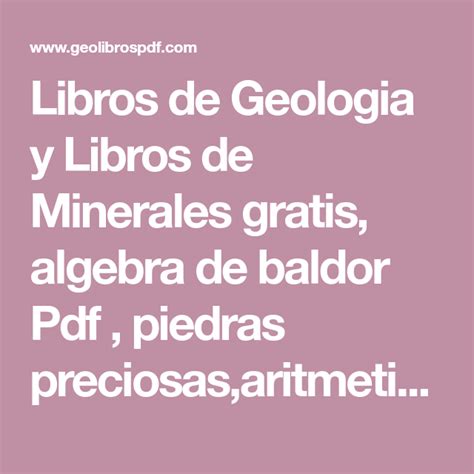 Check spelling or type a new query. Algebra De Baldor Descargar Pdf / Algebra Baldor Capitulo ...
