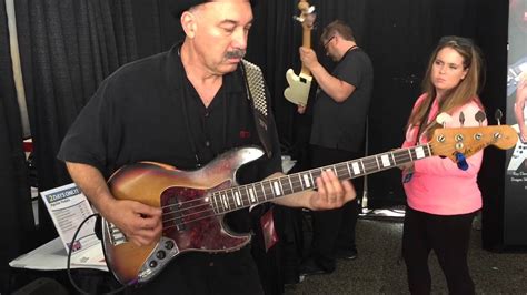 Bobby Vega Using A Carol Kaye Bass Pick Sweetwater Gearfest 2015 Youtube