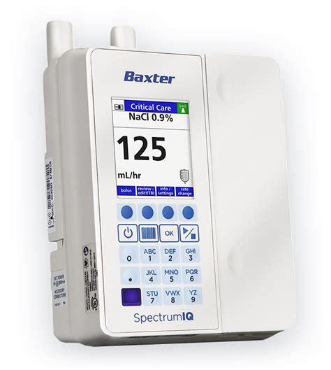 Spectrum Iq Infusion System For Hospital Care Baxter