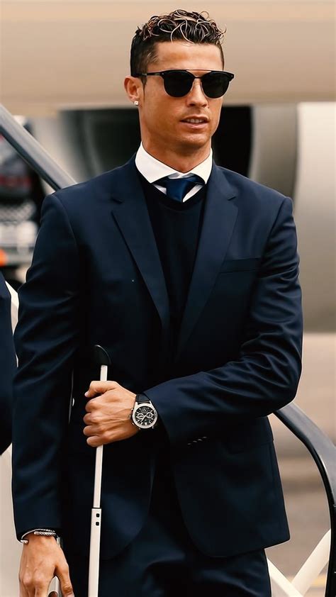 Cristiano Ronaldo Suit Soccer Cristiano Ronaldo Hairstyle Cristiano