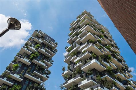 Bosco Verticale Worlds First Vertical Forest In Milan Amusing Planet