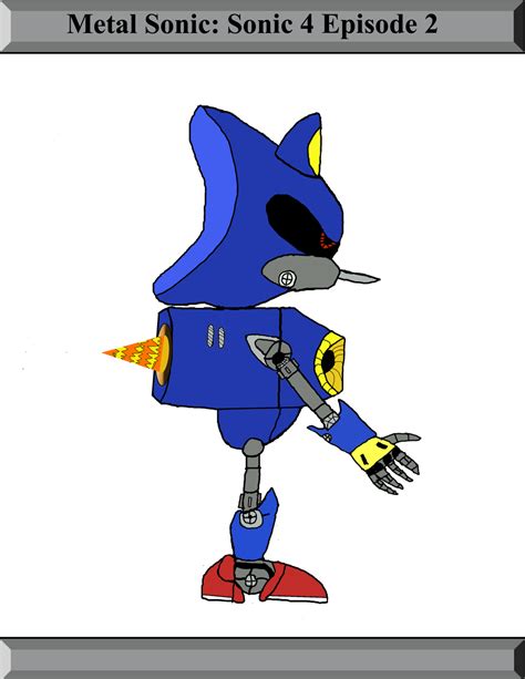 Metal Sonic Sonic 4 Eps2 Technical Drawing By Gorksonic On Deviantart