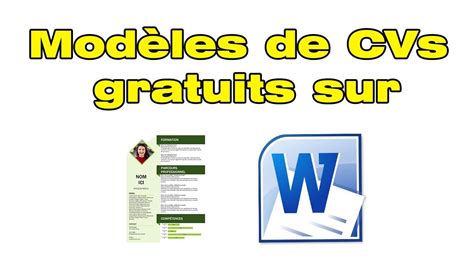 Mod Le Cv Vierge Remplir Modeles De Cv Gratuit A Telecharger Au Sexiz