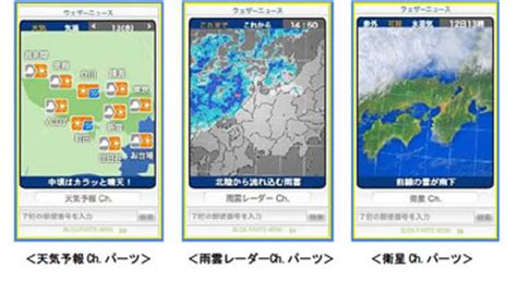 指定河川洪水予報 雨雲の動き 今後の雨 現在の雪 天気 天気予報 天気分布予報 地域時系列予報 2週間気温予報 早期天候情報 季節予報 天気図 紫外線 黄砂 気象観測 気象衛星ひまわり アメダス 推計気象分布 ウィンドプロファイラ 海洋. 『ウェザーニュース』で4種類のブログパーツ提供、天気予報や ...