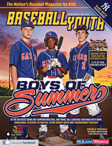 Baseball Youth Magazine By Brian Hostetler At