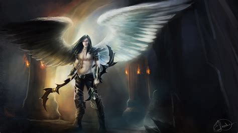 3840x2160 Angel 4k Hi Res Wallpaper Free Angel Warrior Warriors