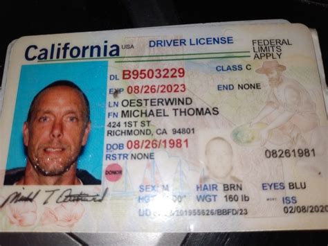 Where Is Driver License Number Located California Scaledas