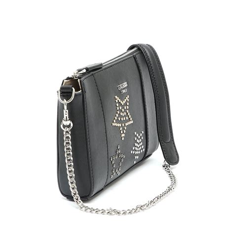 Acquista i tuoi stili preferiti. Borsa a tracolla con stelle nera - Guess Borse - Acquista ...