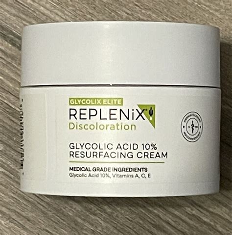 Replenix Glycolix Elite Glycolic Acid Resurfacing Cream C Brightening Ebay