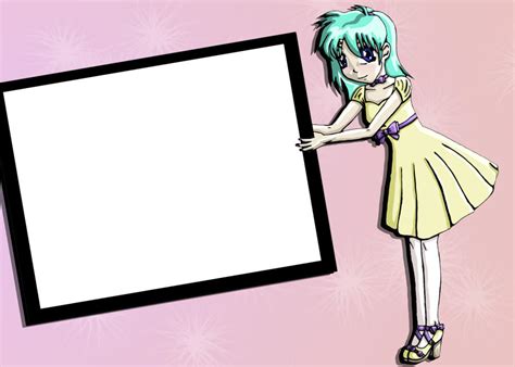 Kawaii Photo Frame By Miragehedgehog On Deviantart