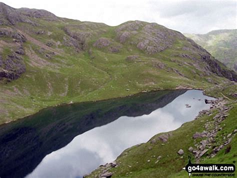 Low Water In The Southern Fells The Lake District Cumbria England By