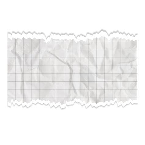 White Grid Torn Paper Crumpled Torn Paper Crumpled Paper White Paper