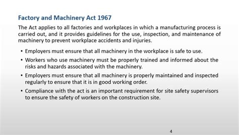 Factory And Machinery Act 1967 Pdf