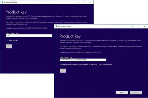Windows 10 Activation Keys All Versions