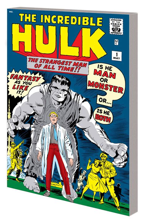 Mighty Marvel Masterworks The Incredible Hulk Vol 1 Tp Classic Art V