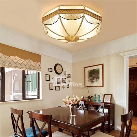 Our stylish led ceiling fixtures are perfect for any room. Flush Mount Ceiling Light Fixtures Brass Glass 3/4 Light ...