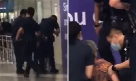 Police Refute Allegation That Officers Manhandled Woman Who Resisted Arrest At Amk Hub