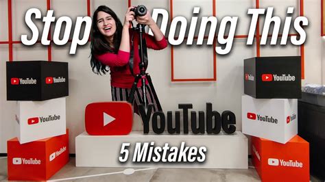 Top 5 Mistakes New Youtubers Make In 2022 To Start And Grow Your