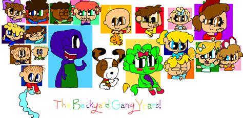 Barney collection * g + family, musical, adventure, fantasy, short ~ barney and the backyard gang mandel also provided the voice of both bobby and his father howard generic, who looks like a cartoon version of mandel himself. Barney and Snoopy-The Backyard Years by LivingOnLaughs on ...