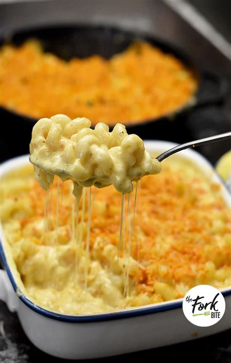 Stunning white cheesy, creamy sauce, crunchy top. Creamy, Cheesy Baked Mac and Cheese | The Fork Bite