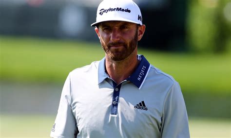 Dustin Johnson Hit The Luckiest Shot That Bounced 50 Yards Down A Cart