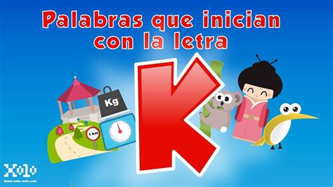 Palabras Que Incian Con La Letra K En Español Para Niños
