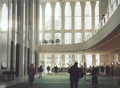 Lobby Of 1 World Trade Center The North Tower Rtwintowersinphotos