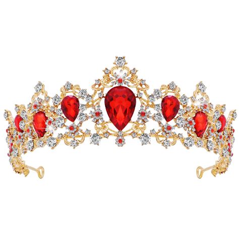 Frcolor Tiara Crown For Women Rhinestone Queen Crowns Wedding Tiara Crowns