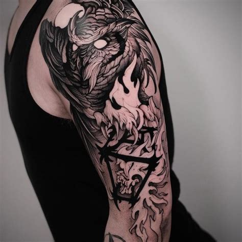 Blackwork Tattoo Designs No Regrets Uk