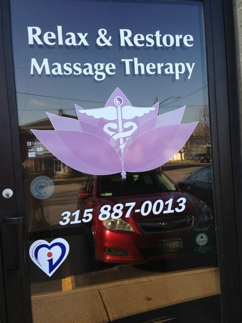 Relax And Restore Massage Therapy Massage Therapy 94 E Bridge St Oswego Ny Phone Number Yelp