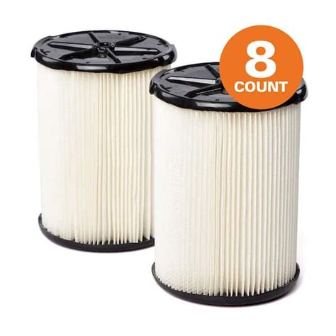 Ridgid General Debris Pleated Paper Wetdry Vac Cartridge Filter For