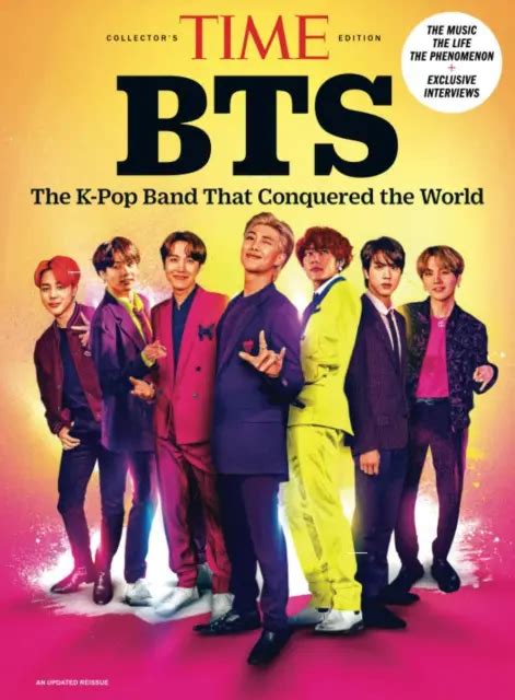 Time Bts The K Pop Band That Conquered The World By The Editors Of Time 28 99 Picclick