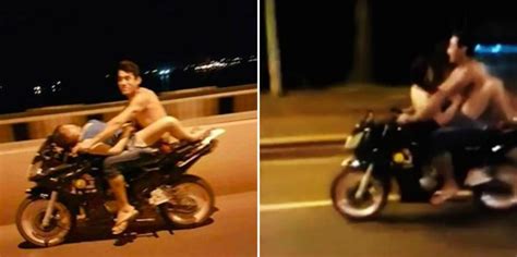 This Couple Caught On Video Having Sex On A Motorcycle — That Was