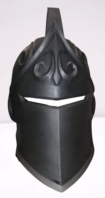 Fortnite Black Knight Helmet Medieval Model Stl 3d Print Knights Helmet
