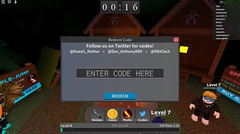These codes will give you a nice boost and get you ahead of the game if you're just. Roblox 💯CODES, NEW💯 🔪Survive the Killer!🔪 - YouTube