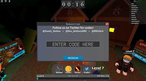 When other roblox players try to make money, these promocodes make life easy for you. Roblox 💯CODES, NEW💯 🔪Survive the Killer!🔪 - YouTube