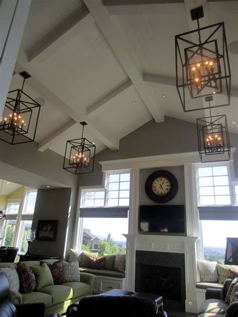 We have 20 designs that will make your living room look stylish and beautiful. 9+ Top Living Room Lighting Ideas | Vaulted ceiling living ...