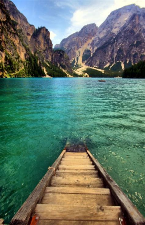 Braies Lake Italy Destination Please Pinterest