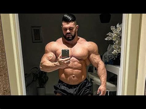 Handsome And Sexy Bodybuilder Vlad Suhoruchko Flexing Muscle