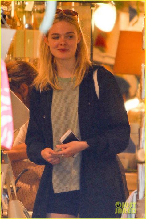 Elle Fanning Runs Errands Ahead Of Live By Night Trailer Debut