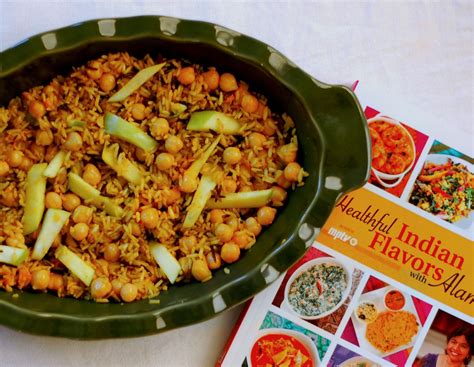 Chickpea And Apple Rice And A Review Of Healthful Indian